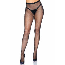 Leg Avenue - Collants Sans Crothless Résille
